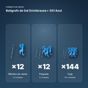 BOLÍGRAFO DE GEL ERICHKRAUSE R-301 AZUL - formato de venta: paquete de 12, caja de 144, palé de 1728