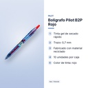 BOLÍGRAFO PILOT B2P ROJO  - características principales