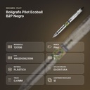 BOLÍGRAFO PILOT ECOBALL B2P NEGRO - resumen de atributos