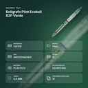 BOLÍGRAFO PILOT ECOBALL B2P VERDE - resumen de atributos