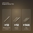BOLÍGRAFO PILOT G-1 ORO - formato de venta: paquete de 12, caja de 144, palé de 864