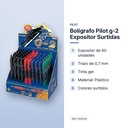 BOLÍGRAFO PILOT G-2  EXPOSITOR SURTIDAS - características principales