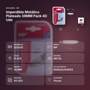 IMPERDIBLE METÁLICO PLATEADO 38MM PACK 40 UDS - resumen de atributos