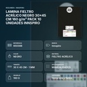 LAMINA FIELTRO ACRÍLICO NEGRO 30x45 CM 160 g/m² PACK 10 UNIDADES INNSPIRO - resumen de atributos