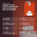LAMINA FIELTRO ACRÍLICO ZANAHORIA 30x45 CM 160 g/m² PACK 10 UNIDADES INNSPIRO - resumen de atributos