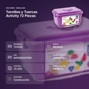 TORNILLOS Y TUERCAS ACTIVITY 72 PIEZAS - resumen de atributos