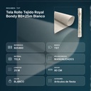 TELA ROLLO TEJIDO ROYAL BONDY 80X25M BLANCO - resumen de atributos