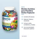 MOLDES SURTIDOS PARA PLASTILINA GIOTTO PATPLUME - características principales