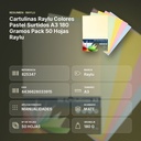 CARTULINAS RAYLU COLORES PASTEL SURTIDOS A3 180 GRAMOS PACK 50 HOJAS RAYLU - resumen de atributos