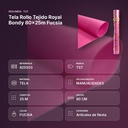 TELA ROLLO TEJIDO ROYAL BONDY 80X25M FUCSIA - resumen de atributos