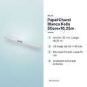 PAPEL CHAROL BLANCO ROLLO 50CM×16,25M - características principales