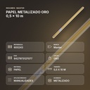 PAPEL METALIZADO ORO 0,5 x 10 m - resumen de atributos