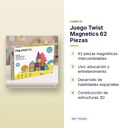 JUEGO TWIST MAGNETICS 62 PIEZAS - características principales