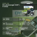 KIT LABELMANAGER 420P + 5 CINTAS - resumen de atributos