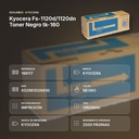 KYOCERA FS-1120D/1120DN TONER NEGRO TK-160 - resumen de atributos