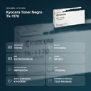KYOCERA TONER NEGRO TK-1170 - resumen de atributos