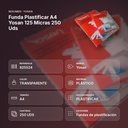 FUNDA PLASTIFICAR A4 YOSAN 125 MICRAS 250 UDS - resumen de atributos