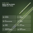 PAPEL METALIZADO VERDE 0,5 x 10 m - resumen de atributos