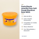PASTA BLANDA AMARILLO FLUOR SOFT DOUGH BLANDIVER BOTE 460G - características principales