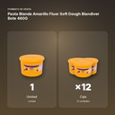 PASTA BLANDA AMARILLO FLUOR SOFT DOUGH BLANDIVER BOTE 460G - formato de venta: caja de 12