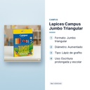LAPICES CAMPUS JUMBO TRIANGULAR - características principales