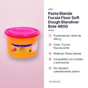 PASTA BLANDA FUCSIA FLUOR SOFT DOUGH BLANDIVER BOTE 460G - características principales