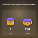PASTA BLANDA VIOLETA SOFT DOUGH BLANDIVER BOTE 460G - formato de venta: caja de 12