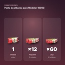PASTA DAS BLANCA PARA MODELAR 1000G  - formato de venta: paquete de 12, caja de 60