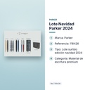 LOTE NAVIDAD PARKER 2024 - características principales