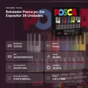 ROTULADOR POSCA PC-3M EXPOSITOR 36 UNIDADES - resumen de atributos