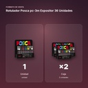ROTULADOR POSCA PC-3M EXPOSITOR 36 UNIDADES - formato de venta: caja de 2