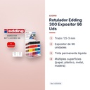 ROTULADOR EDDING 300 EXPOSITOR 96 UDS - características principales
