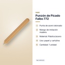PUNZÓN DE PICADO FAIBO 772 - características principales