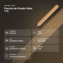 PUNZÓN DE PICADO FAIBO 772 - resumen de atributos