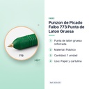 PUNZON DE PICADO FAIBO 773 PUNTA DE LATON GRUESA - características principales