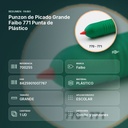 PUNZON DE PICADO GRANDE FAIBO 771 PUNTA DE PLÁSTICO - resumen de atributos