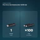 PEN DRIVE USB  DATATRAVELER  32GB USB - formato de venta: caja de 100