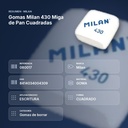 GOMAS MILAN 430 MIGA DE PAN CUADRADAS - resumen de atributos
