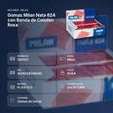 GOMAS MILAN NATA 624 CON BANDA DE CELOFÁN ROSA - resumen de atributos