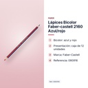 LÁPICES BICOLOR FABER-CASTELL 2160 AZUL/ROJO - características principales