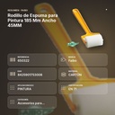 RODILLO DE ESPUMA PARA PINTURA 185 MM ANCHO 45MM  - resumen de atributos