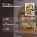 MOCHILA MALETIN HERRAMIENTAS CARPINTERO - resumen de atributos
