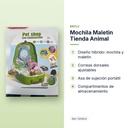 MOCHILA MALETIN TIENDA ANIMAL - características principales