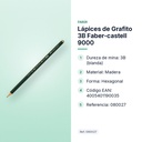 LÁPICES DE GRAFITO 3B FABER-CASTELL 9000  - características principales
