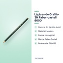 LÁPICES DE GRAFITO 3H FABER-CASTELL 9000  - características principales