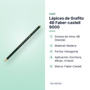 LÁPICES DE GRAFITO 4B FABER-CASTELL 9000  - características principales