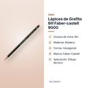 LÁPICES DE GRAFITO 6H FABER-CASTELL 9000  - características principales