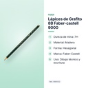 LÁPICES DE GRAFITO 8B FABER-CASTELL 9000  - características principales