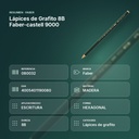 LÁPICES DE GRAFITO 8B FABER-CASTELL 9000  - resumen de atributos