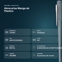 ABRECARTAS MANGO DE PLASTICO  - resumen de atributos